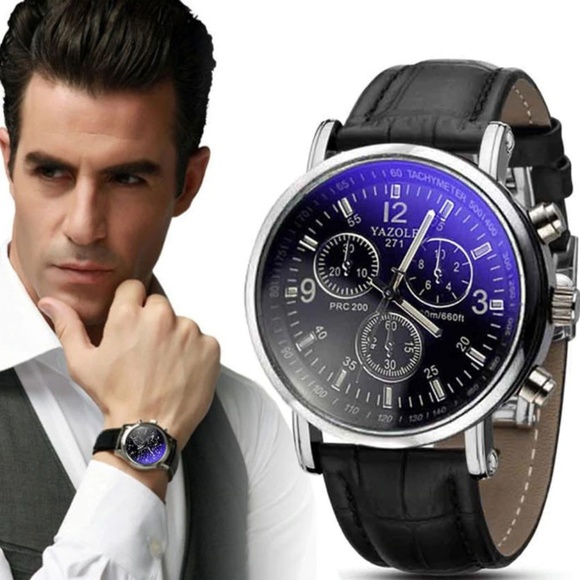 ❤️NEW❤️ Luxury Casual Mens Analog Quarts Watches - Picture 8 of 8